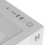 ATX Semi-Tower Gehäuse Nox-Xtreme NXHUMMERASTRAWH Weiß LED RGB