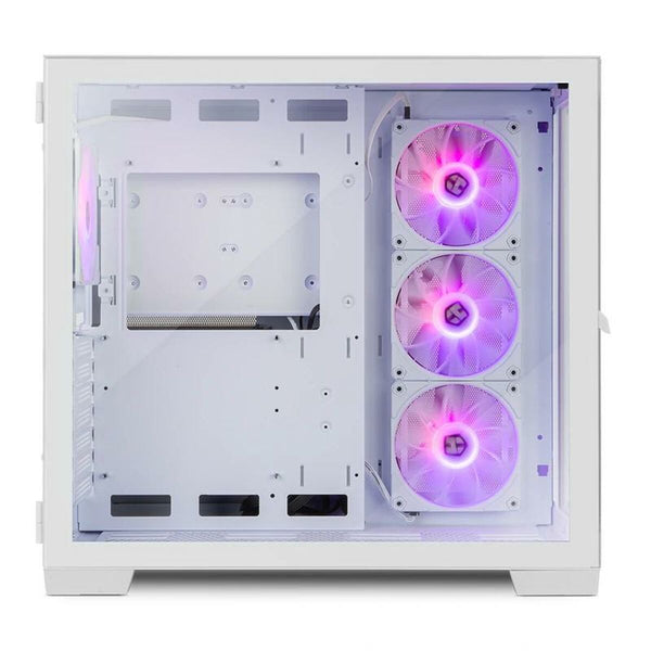ATX Semi-Tower Gehäuse Nox-Xtreme NXHUMMERASTRAWH Weiß Ventilator x 4