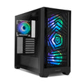 ATX Semi-Tower Gehäuse Nox-Xtreme NXHUMMERPLASMA Schwarz