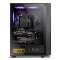 ATX Semi-Tower Gehäuse Nox-Xtreme INFINITY BETA Airflow ARGB Schwarz
