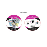 Eiskübel Koala   Mit Griff Rosa Metall 5 L