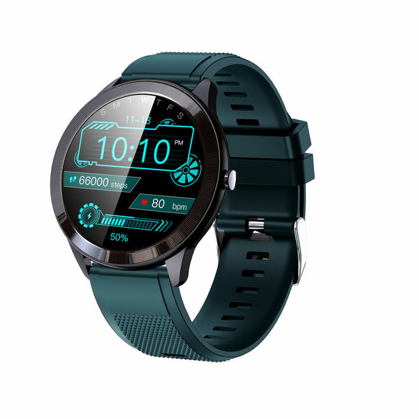 Smartwatch LEOTEC Wave grün IPS 200 mAh Bluetooth 5.0 1,28"