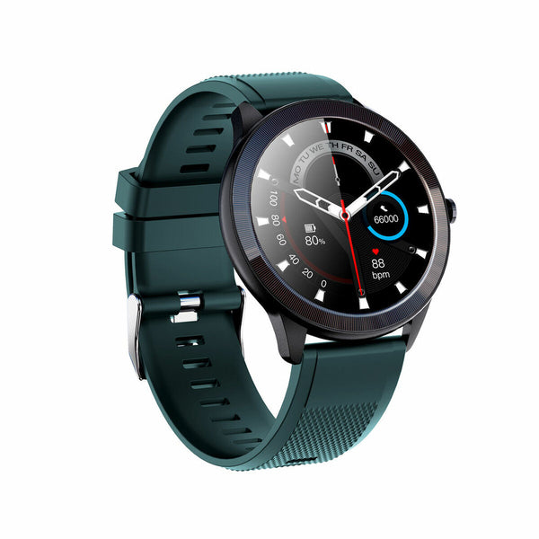 Smartwatch LEOTEC Wave grün IPS 200 mAh Bluetooth 5.0 1,28"