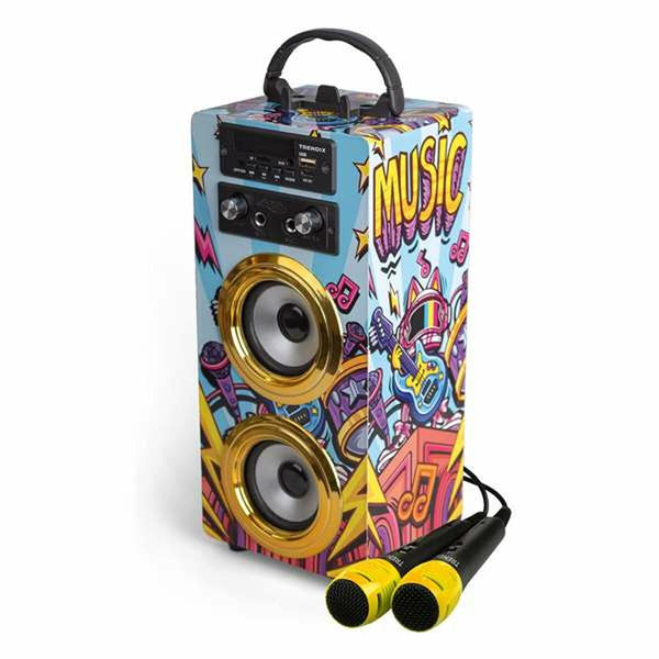 Lautsprecher mit Karaoke Mikrofon