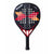 Paddelschläger Harlem Padel Bionic Schwarz Rot