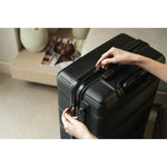 Kofferset Numada Schwarz (3 Stücke)