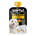 Nassfutter YowUp Skin and Hair Lachsfarben 10 Stück 10 x 115 g