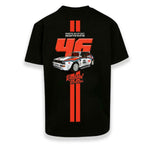 Herren Kurzarm-T-Shirt RADIKAL WINNERS NEVER QUIT Schwarz M