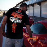 Herren Kurzarm-T-Shirt RADIKAL WINNERS NEVER QUIT Schwarz M