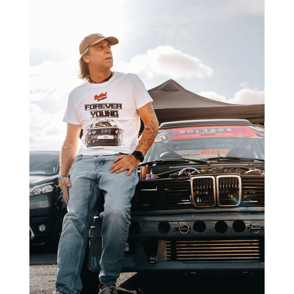 Herren Kurzarm-T-Shirt RADIKAL FOREVER YOUNG Weiß XXL