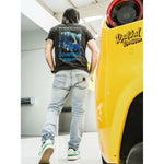 Herren Kurzarm-T-Shirt Radikal Revolution RKLCB204XL