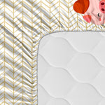 Bettlaken HappyFriday MR FOX Bunt 105 x 200 x 32 cm