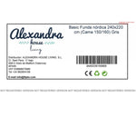 Bettdeckenbezug HappyFriday Basic Grau 240 x 220 cm