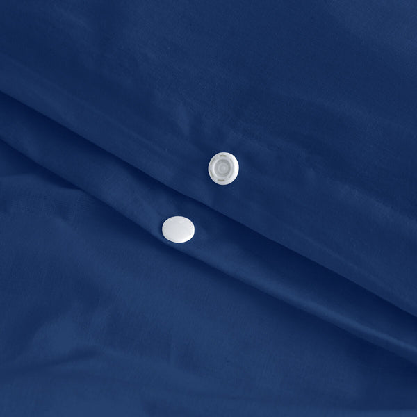 Bettdeckenbezug HappyFriday BASIC Marineblau 155 x 220 cm