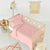 Bettbezug-Set HappyFriday Basic Kids Hellrosa Babybettchen 2 Stücke