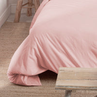 Bettbezug-Set HappyFriday Basic Kids Hellrosa 2 Stücke