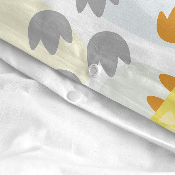 Bettbezug-Set HappyFriday HAPPYNOIS Bunt Babybettchen 28 x 2 x 38 cm
