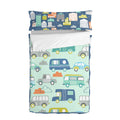 Bettbezug ohne Füllung. HappyFriday Moshi moshi Holidays Bunt 90 x 200 cm
