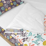Bettbezug ohne Füllung. HappyFriday Moshi Moshi Woodland Bunt 105 x 200 cm