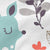 Bettbezug ohne Füllung. HappyFriday Moshi Moshi Woodland Bunt 105 x 200 cm