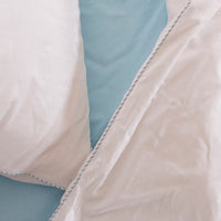 Bettbezug-Set HappyFriday Basic Kids Blau Einzelmatratze 2 Stücke