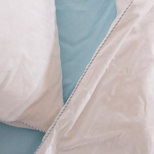 Bettbezug-Set HappyFriday Basic Kids Blau Einzelmatratze 2 Stücke