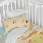 Bettbezug-Set HappyFriday Happynois Camping Bunt Babybettchen 2 Stücke