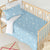 Bettbezug-Set HappyFriday Basic Kids Blau Babybettchen 2 Stücke