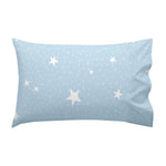 Bettbezug-Set HappyFriday Basic Kids Blau Babybettchen 2 Stücke