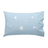 Bettbezug-Set HappyFriday Basic Kids Blau Babybettchen 2 Stücke