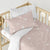 Bettbezug-Set HappyFriday Basic Kids Rosa Babybettchen 2 Stücke
