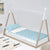 Bettbezug mit Füllung HappyFriday Basic Little Star Blau 105 x 200 cm