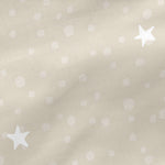 Bettbezug mit Füllung HappyFriday Basic Little Star Beige 105 x 200 cm