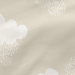 Bettbezug mit Füllung HappyFriday Basic Clouds Beige 105 x 200 cm
