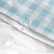 Bettbezug-Set HappyFriday Basic Kids Blau Einzelmatratze Vichy 2 Stücke