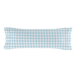 Bettbezug-Set HappyFriday Basic Kids Blau Einzelmatratze Vichy 2 Stücke