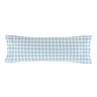 Bettbezug-Set HappyFriday Basic Kids Blau Einzelmatratze Vichy 2 Stücke
