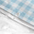 Bettbezug-Set HappyFriday Basic Kids Blau Babybettchen Vichy 2 Stücke