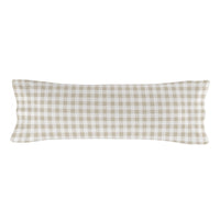 Bettbezug ohne Füllung. HappyFriday Basic Kids Vichy Beige 90 x 200 cm