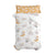 Bettbezug-Set HappyFriday Moshi Moshi Baby Koala Bunt Einzelmatratze 2 Stücke