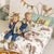 Bettbezug-Set HappyFriday Moshi Moshi Happy Sloth Bunt Einzelmatratze 2 Stücke