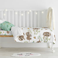 Bettbezug-Set HappyFriday MOSHI MOSHI Bunt Babybettchen 28 x 2 x 38 cm