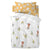 Bettbezug-Set HappyFriday Mr Fox World trip Bunt Babybettchen 2 Stücke