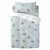 Bettbezug-Set HappyFriday Mini dinosaur Bunt Babybettchen 2 Stücke