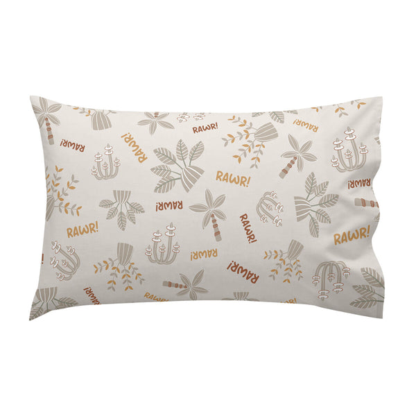 Bettbezug-Set HappyFriday Moshi Moshi Dino Family Bunt Babybettchen 2 Stücke