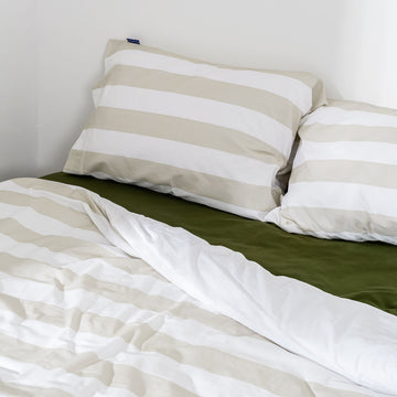 Bettdeckenbezug HappyFriday Beige Double size 220 x 220 cm