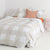 Bettdeckenbezug HappyFriday Beige Einzelmatratze 155 x 220 cm