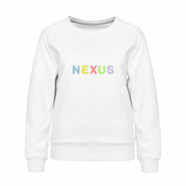 Herren Sweater ohne Kapuze Nexus ZUBAIR Weiß