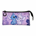 Dreifaches Mehrzweck-Etui Stitch 11 x 23 x 4 cm