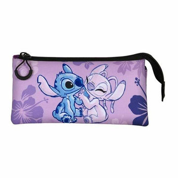 Dreifaches Mehrzweck-Etui Stitch 11 x 23 x 4 cm